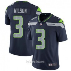 Russell Wilson Seattle Seahawks Youth Authentic Steel Team Color Blue Jersey Bestplayer